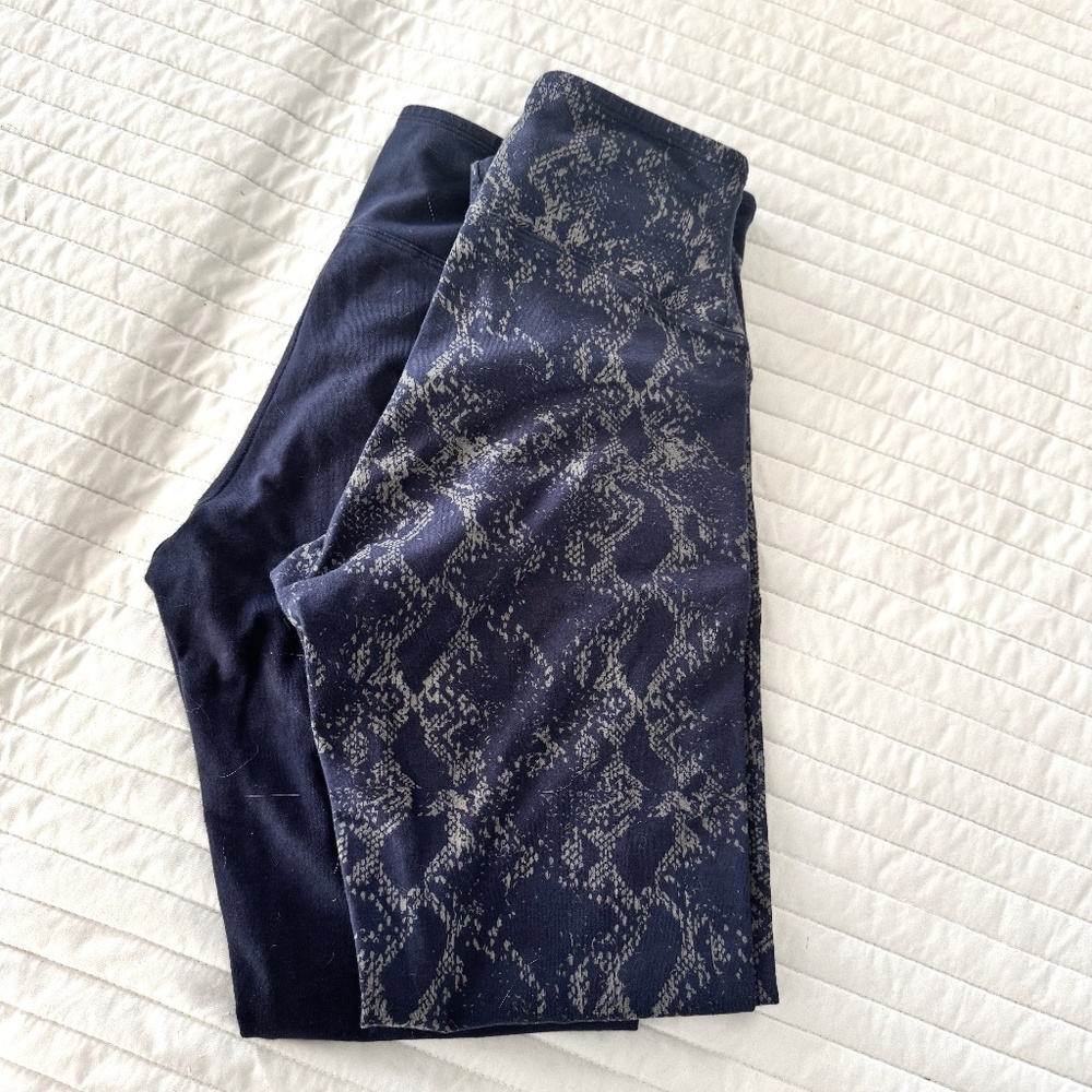 Yummie Leggings Bundle (2 Pair) – Athleisure Minimalist + Granola Girl Set